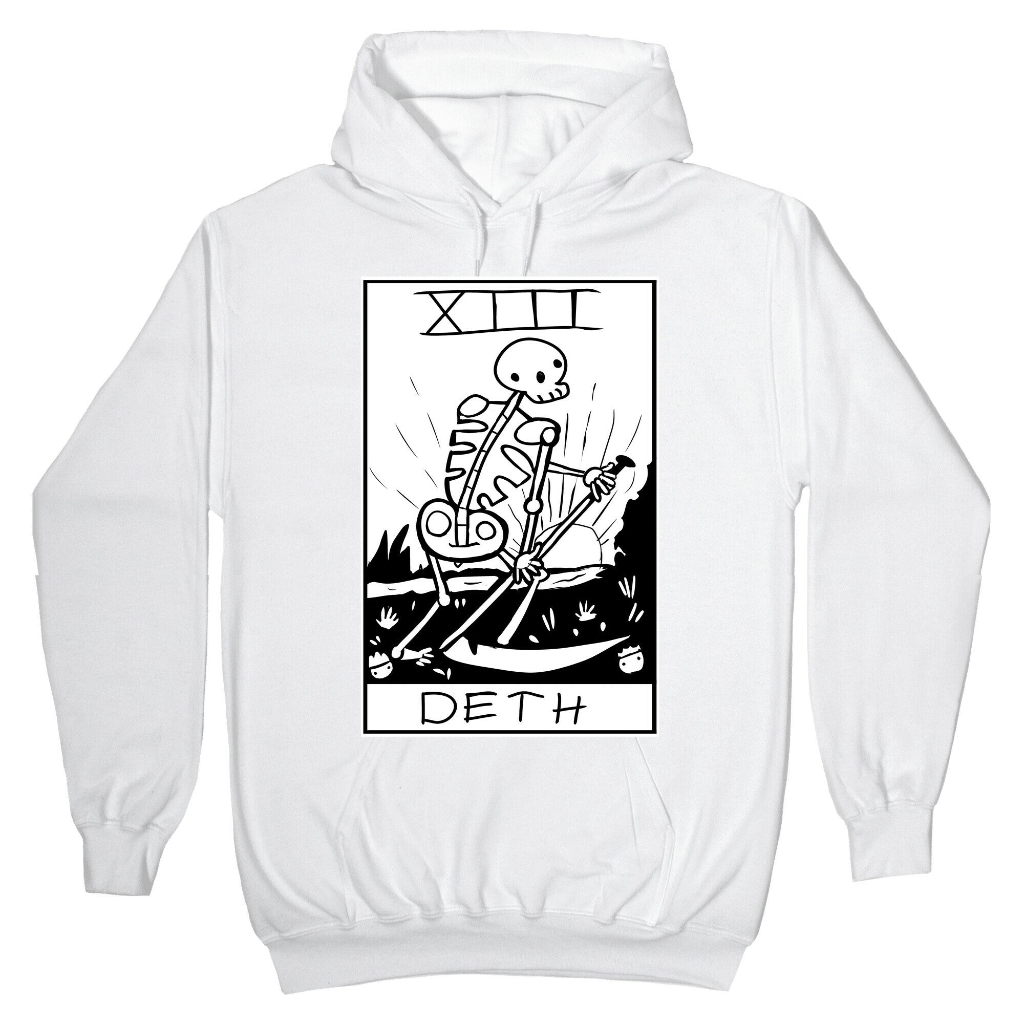 Badly Drawn Tarots: Death Hoodie